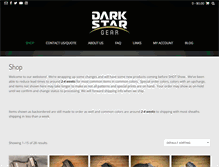 Tablet Screenshot of darkstargear.com